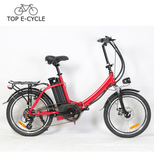 Foldable E Bike 20 inch Electric Bicycle China 300W Powerful Hub Motor Electric Bike